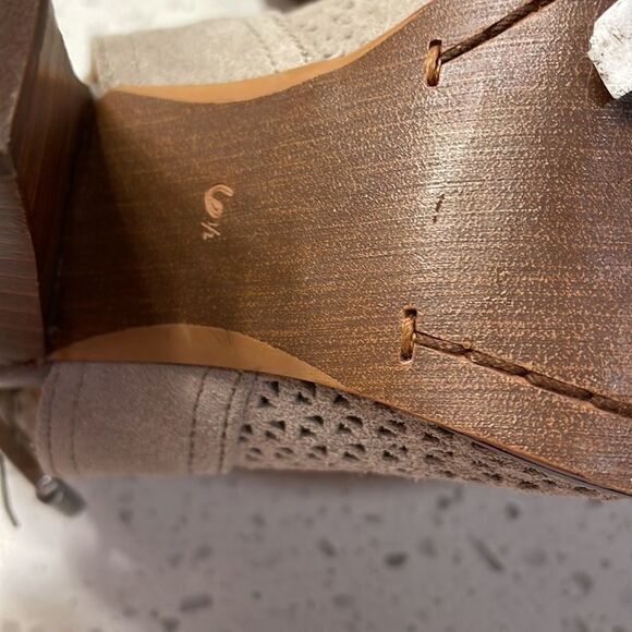 Sam Edelman woman’s peep toe booties - Picture 8 of 11